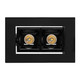The Collection TL-2804.DIR Luminario RASTER DIRIGIBLE Para Empotrar En Techo 4 W