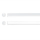 The Collection TL-4507.SORBDKIT Kit De Perfil Falcon De Sobreponer Para Tira Led Acabado Blanco Cubierta Difusa 2M