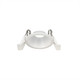 The Collection Mini Arillo Profundo Mini Gu10 Con Clips De Fijación Y Louvre Blanco Para Lámpara Mini GU10 FL-94MGU10 AR-9401.B