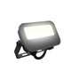 Illux Reflector LED Tritone de Sobreponer Negro 10 W 100-277 V~ Ajustable 3 000 K - 4 000 K - 6 500 K 1 100 - 1 200 Lm RL-3610.NMTC