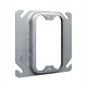 Con-X Paquete 100 Placas para Interruptor y Contacto 4x4 Elevada 1/2 700-0612x100