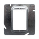Con-X Paquete de 50 Sobretapas Cuadradas Elevadas 4-11/16 x 4-11/16 con Elevación de 1/2 Pulgada 700-0812x50