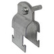 Con-X Paquete de 100 Abrazaderas Unicanal para Tubo Conduit de 3/4 Pulgada, Soporte de Acero C.14 para Perfil Unicanal 100-AUNP034x100