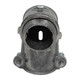 Con-X Paquete 108 Conectores Curvos de Zinc para Tubo Flexible 3/4 Pulgada Conduit Roscado 100-CCTF034x108