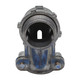 Con-X Paquete 100 Conectores Curvos de Zinc para Tubo Flexible 3/8 Pulgada Conduit Roscado 100-CCTF038x100