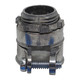 Con-X Paquete 210 Pzas Conector Recto para Tubo Flexible 1/2" Zinc 100-CRTF012x210