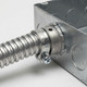 Con-X Paquete 48 Pzas Conector Recto para Tubo Flexible 1 1/4" Zinc 100-CRTF114x48