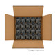 Con-X Paquete 12 Pzas Conector Recto para Tubo Flexible 2 1/2" Zinc 100-CRTF300x12