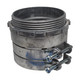 Con-X Paquete 12 Pzas Conector Recto para Tubo Flexible 2 1/2" Zinc 100-CRTF300x12