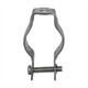 Con-X Paquete de 100 Abrazaderas Tipo O Conduit Pared Gruesa 1" Sujeción Tubo Acero 500-AOCG100x100