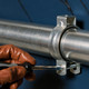 Con-X Paquete de 150 Abrazaderas Tipo O Conduit Pared Gruesa 1 1/2" Sujeción Tubo Acero 500-AOCG150x150
