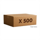Con-X Paquete 500 Abrazaderas Omega para Tubo Conduit 3/4 Pulg 500-AOPG075x500