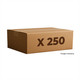 Con-X Paquete 250 Abrazaderas Omega para Tubo Conduit 1 1/4 Pulg 500-AOPG125x250