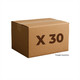 Con-X Paquete de 30 Abrazaderas Colgantes Tipo Pera para Tubo de 4 Pulgadas de Acero 500-ATP400x30