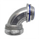 Con-X Paquete 50 Conectores Curvos 90° Tubo Flexible 1 1/2 pulg 200-CCTL112x50