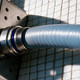 Con-X Tubo Flexible Liquidtight Tipo SLFS 3/4 pulg Acero Galvanizado PVC UV Paquete 50 m 200-TFL034x50