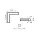 Illux Lámpara Led Super-Line De Empotrar En Techo 6 W 100-277 V TL-1500