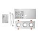 Illux Lámpara Tesa Triple De Empotrar En Techo 127 V TL-2914