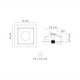 Illux Lámpara Olhos De Empotrar En Techo 9 W Max. 127 V TL-2921