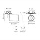 Illux Lámpara LED Soona E de Empotrar En Techo 50 W Max 120 V TL-5150.EM