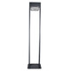 Illux Lámpara LED Bolardo Solar Con Sensor De Movimiento De Sobreponer En Piso 7 W 5.5 V- Panel Solar 2 700 K PS-1807