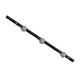 Illux Kit De Riel De 1 Metro De Sobreponer En Techo Con 3 Lámparas LED Kino 50 W Max 120 V~ TL-5155.RKT1