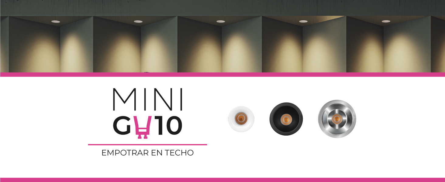 Lampara Mini de Empotrar