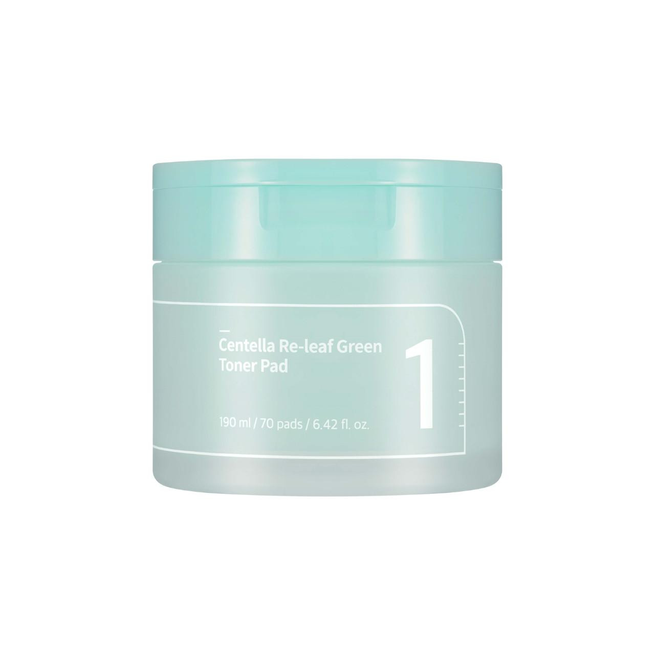 Numbuzin No.1 Centella Re-leaf Green Toner Pad