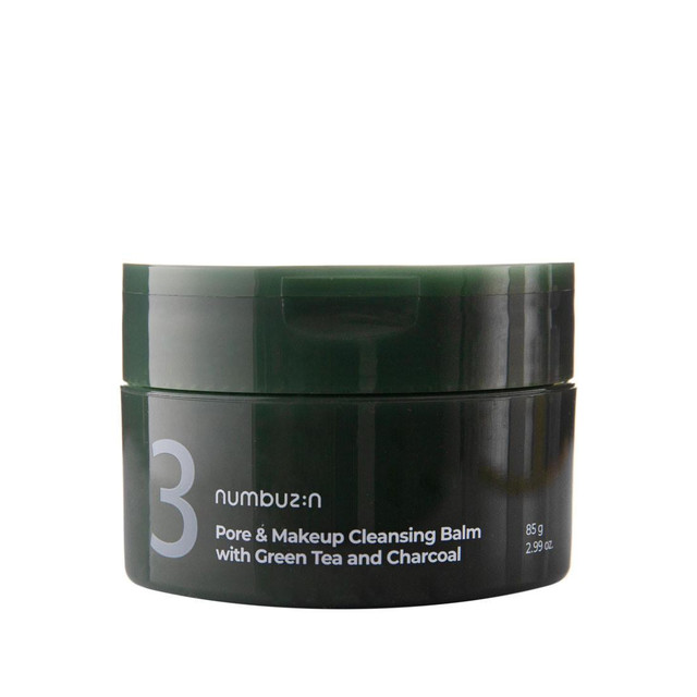  Numbuzin No.3 Pore & Makeup Cleansing Balm with Green Tea and Charcoal 85g 