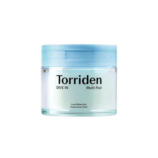 Torriden Dive-In Low Molecule Hyaluronic Acid Multi Pad 80ea; Korean face pads