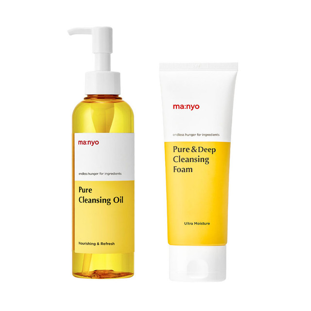 Manyo Double Cleansing For Dry Skin; Korean cleansing set