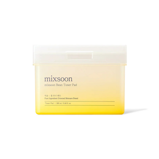 Mixsoon Bean Toner Pad; Korean skincare product