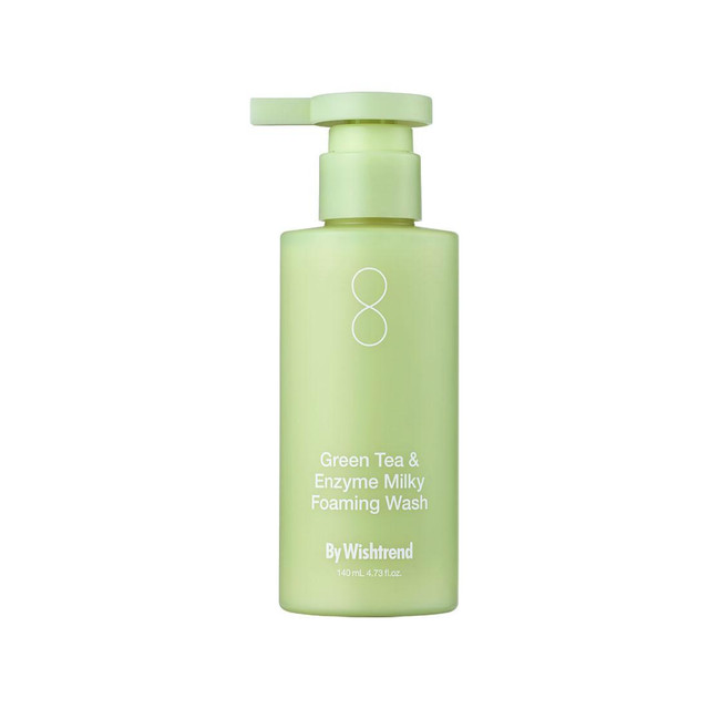  By Wishtrend Green Tea & Enzyme Milky Foaming Wash 140 ml 