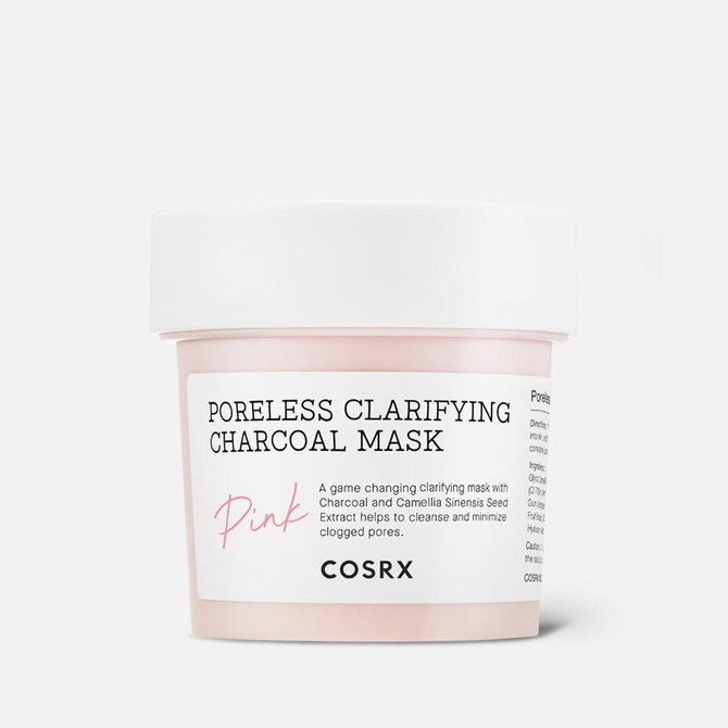  COSRX Poreless Clarifying Charcoal Mask - Pink 