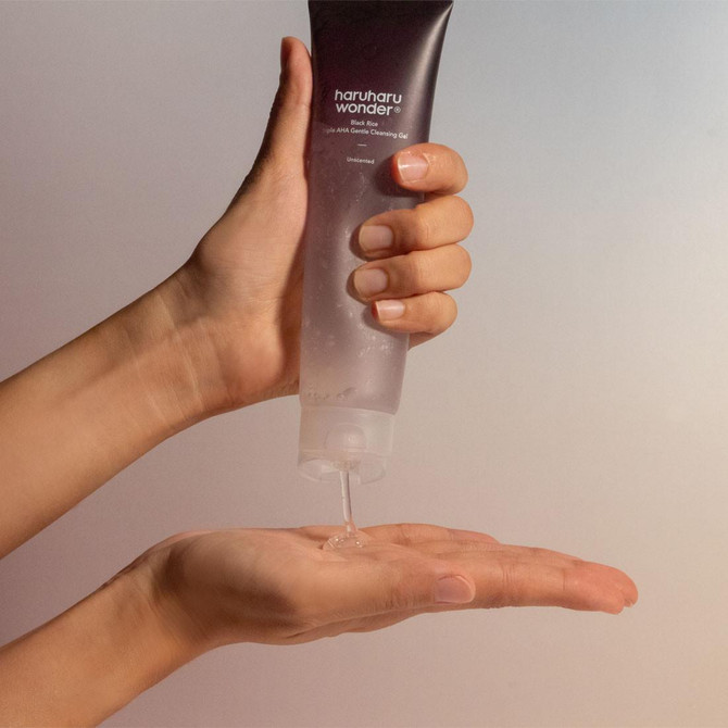 Haruharu Wonder HaruHaru Wonder Black RiceTriple AHA Gentle Cleansing Gel 100ml 