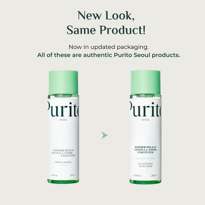 PURITO Wonder Releaf Centella Toner Unscented