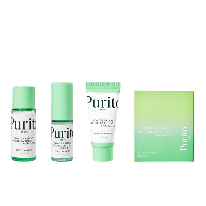  PURITO Wonder Releaf Centella Mini Kit Unscented 