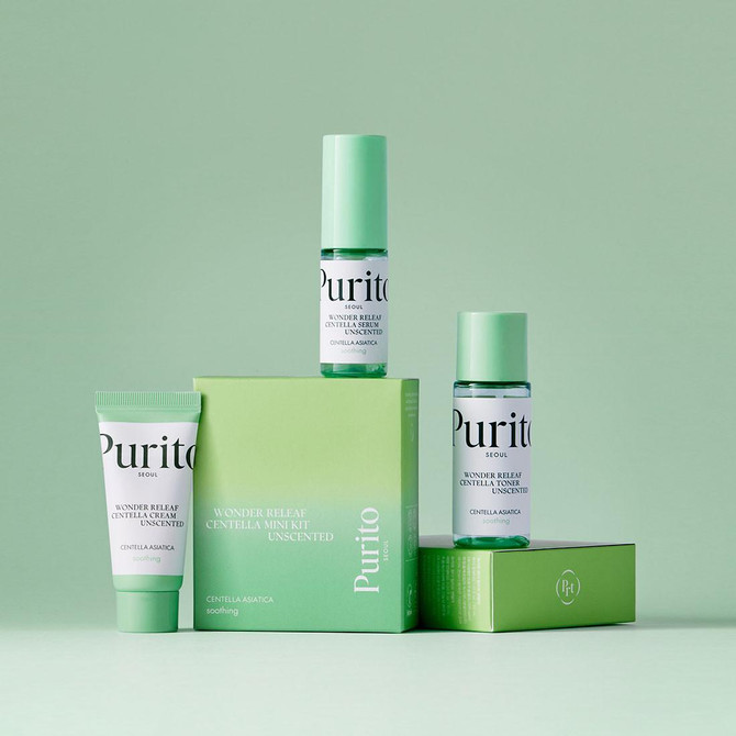  PURITO Wonder Releaf Centella Mini Kit Unscented 