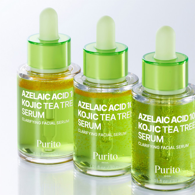 PURITO Azelaic Acid 10 Kojic Tea Tree Serum