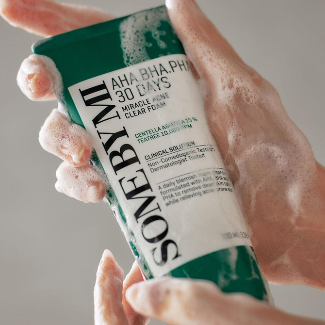  Some By Mi AHA.BHA.PHA 30 Days Miracle Acne Clear Foam 100ml 