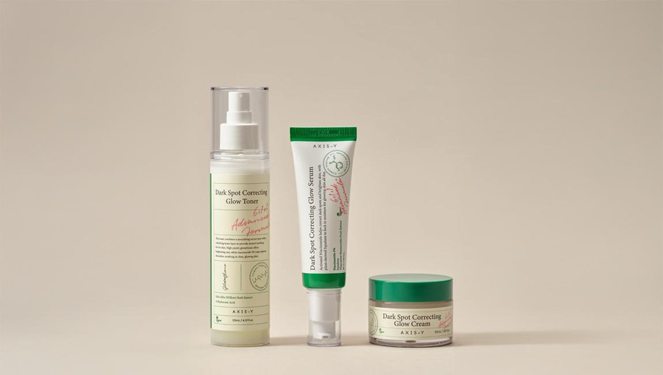 Glow Trio by AXIS-Y: The Ultimate Solution for Bright, Even-Toned Skin