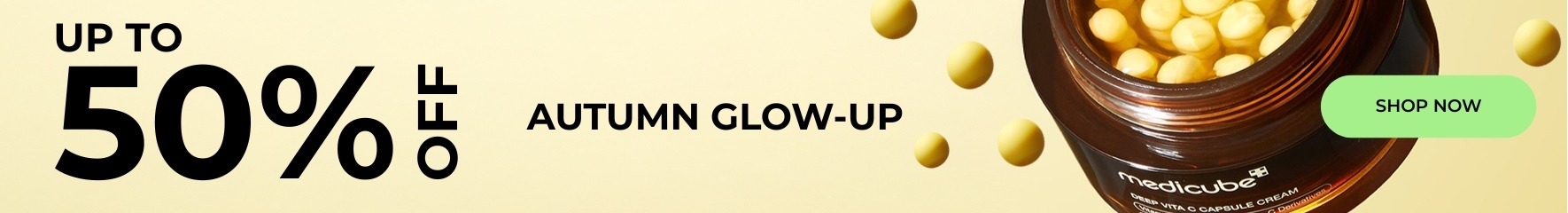 Autumn Glow-up Sale up to 50% off
