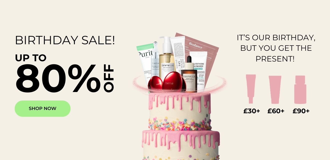Birthday Sale up to 80%