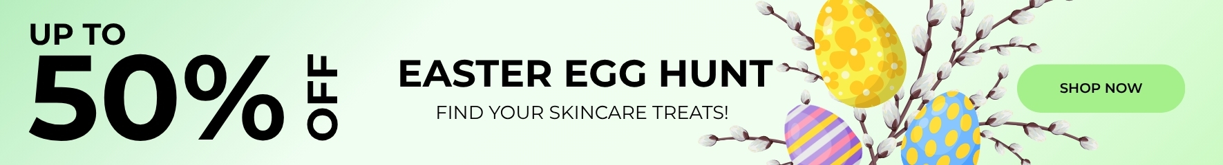 Easter Egg Hunt up to 50% off