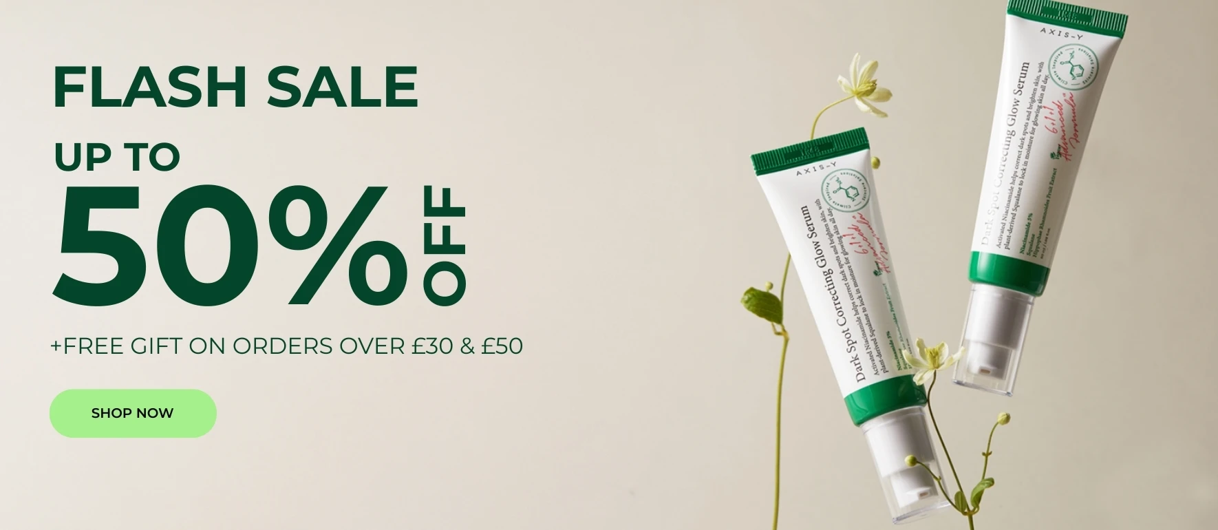 Sensitive Skin Spotlight up to 50% off