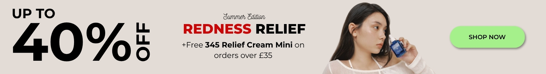 Redness Relief Sale up to 40% off