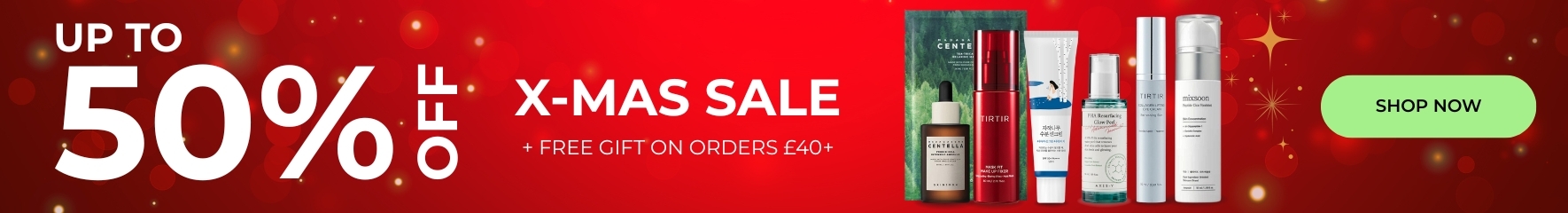 X-Mas gifts up to 25% off