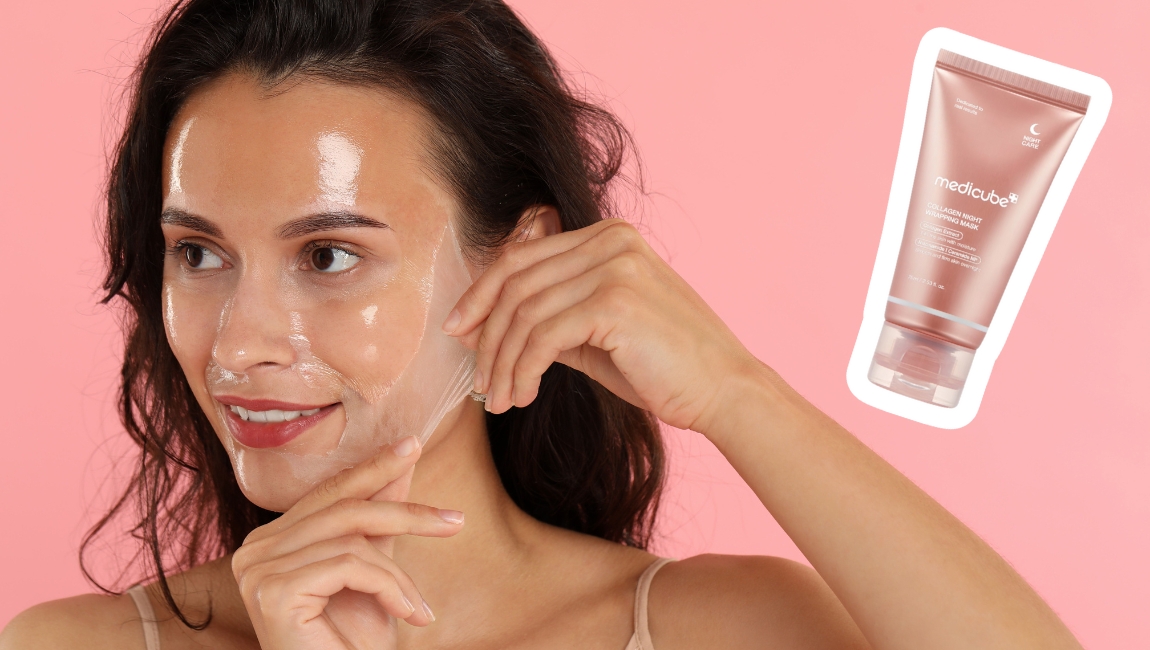 Korean Overnight Mask - Wake Up to Radiant Skin with the Medicube Collagen Mask