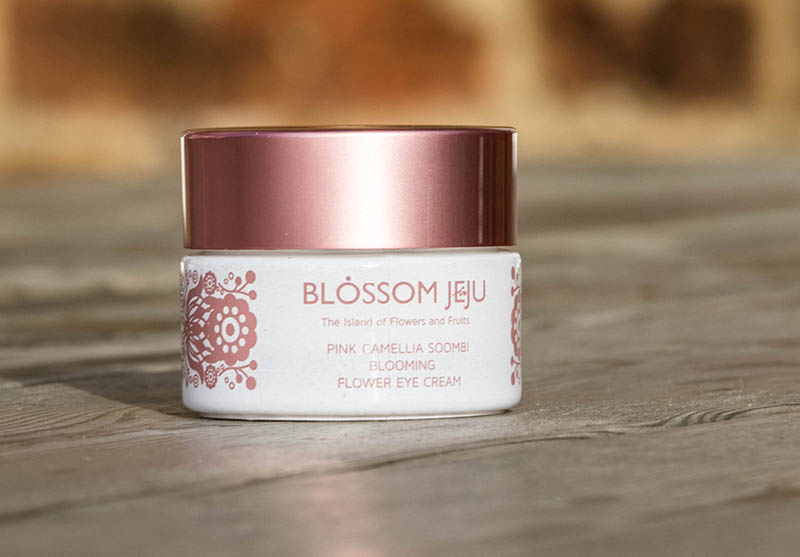 Summer k-beauty essential: Blossom Jeju Pink Camellia Soombi Flower Eye Cream