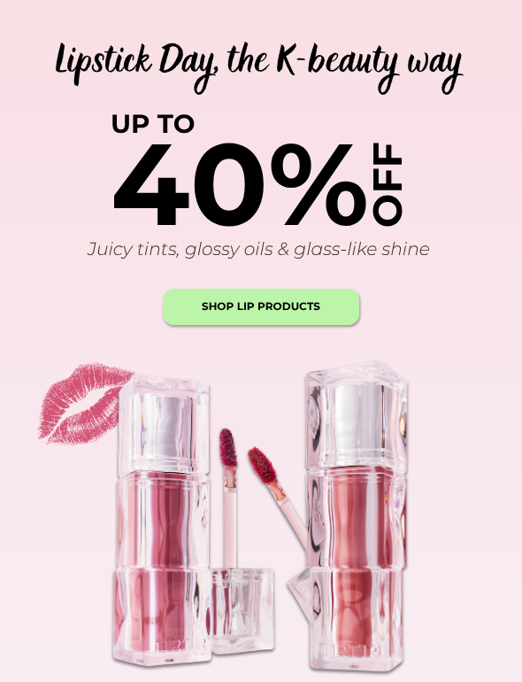 Lipstick Day up to 40% off